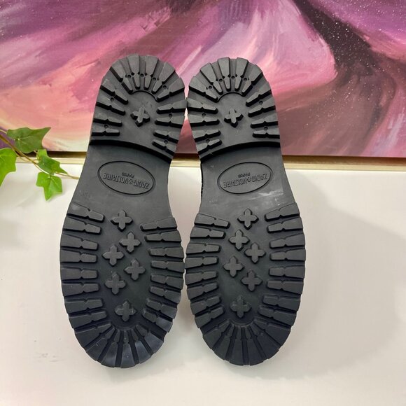 ZADIG & VOLTAIRE Joe Ankle Boots Leather in Black Size 37 / US 6 - Picture 14 of 16